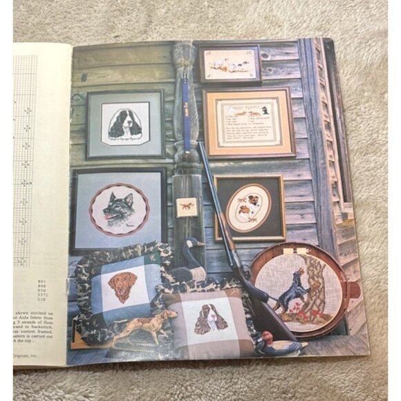 Dog Cross Stitch Pattern Book Collection 4 By Stephanie Seabrook Hedgepath - Picture 5 of 5